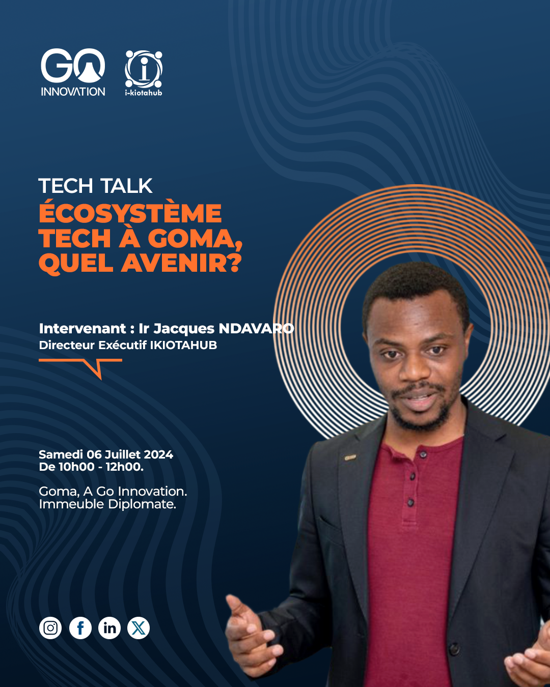 Tech Talk, Ecosystème tech à Goma. Quel avenir?